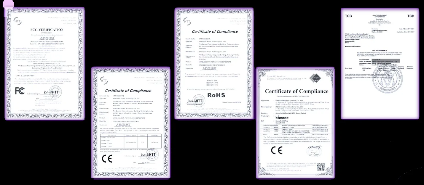 شهادات الجودة والاعتماد الدولية